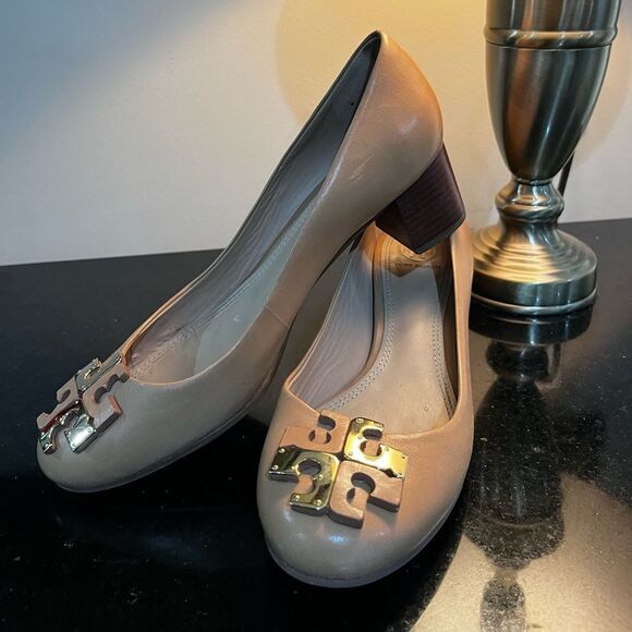 Tory Burch blush pink pumps heels - Picture 1 of 7